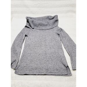 UGG Women's Rhodyn Off The Shoulder Heather Gray Tunic Sweater M Medium